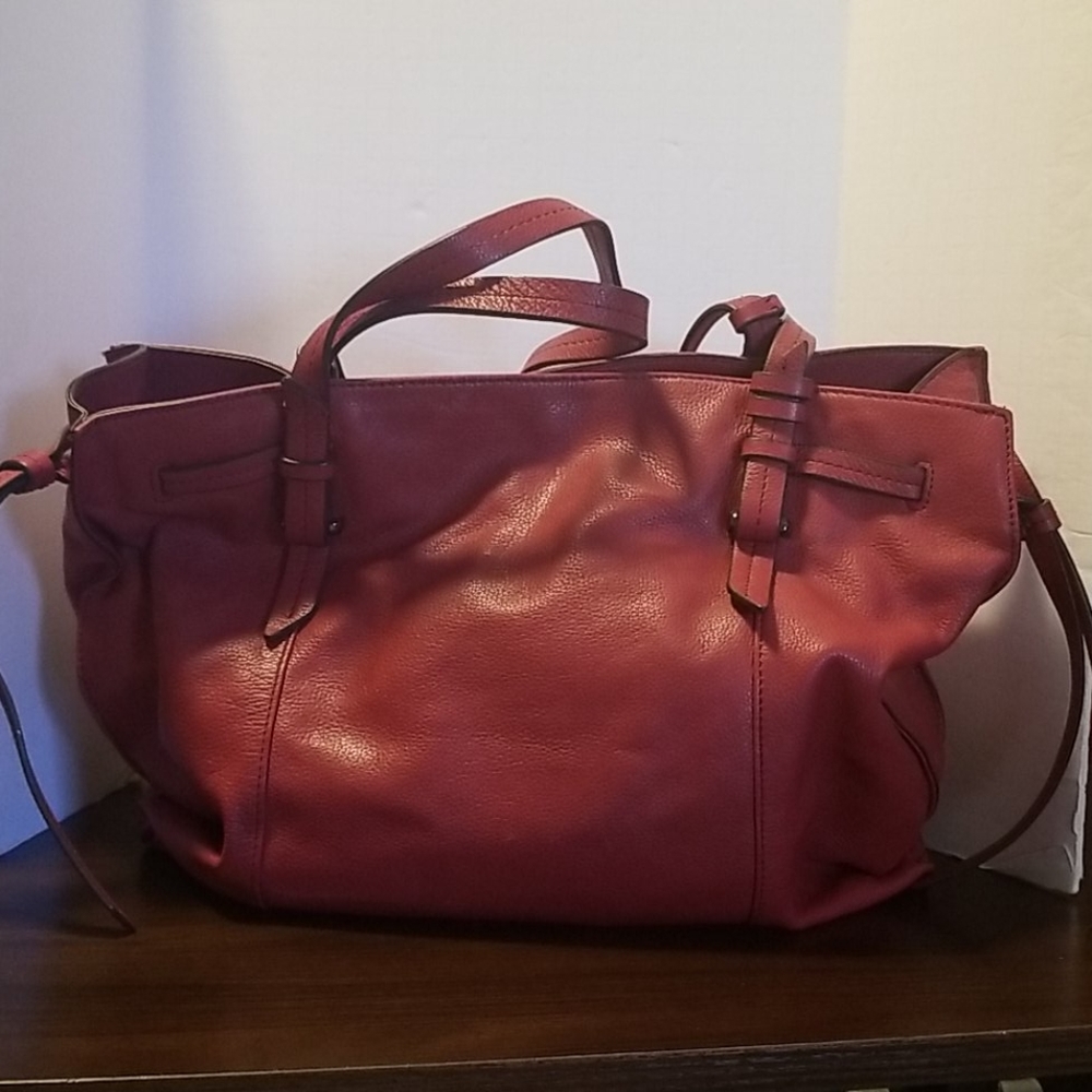 Kooba Dark Red Leather Purse